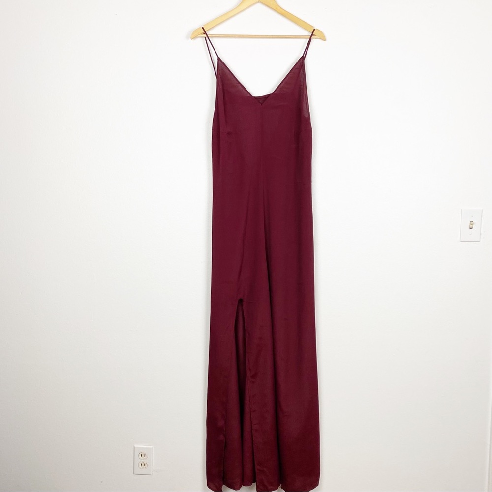 Reformation Red Sleeveless Maxi Dress - Picture 1 of 10